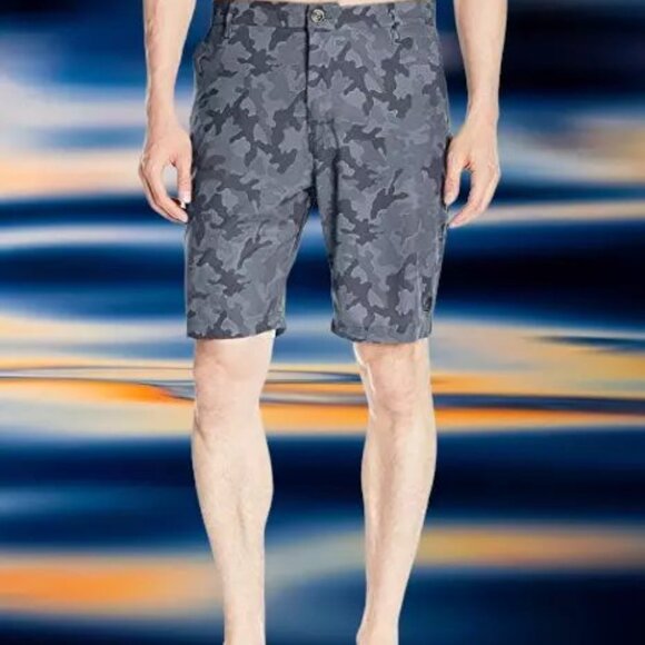 Free Country Hydro Flex 4-Way Stretch Swim Board Shorts Camouflage Men's SZ 42 - Picture 8 of 8